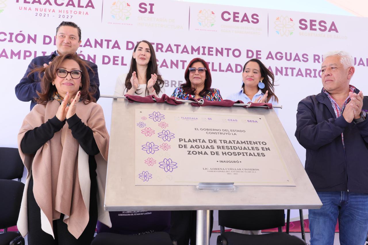 Gobierno de Tlaxcala entrega planta de tratamiento de aguas residuales en ciudad de la salud – Linea de Contraste